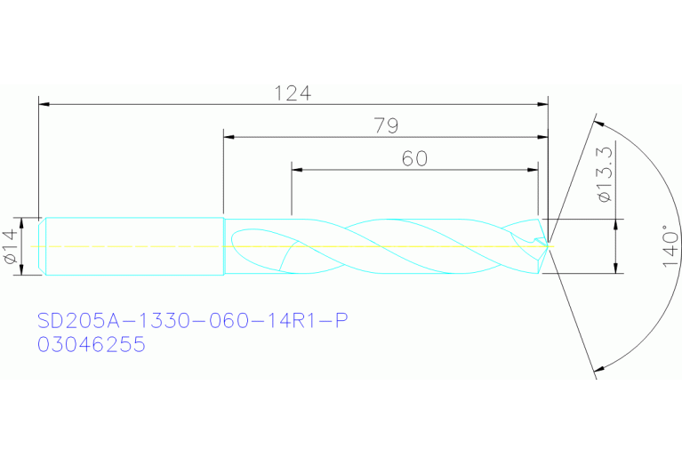SD205A-1330-060-14R1-P