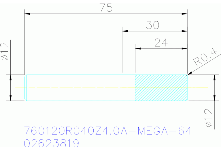 760120R040Z4.0A-MEGA-64