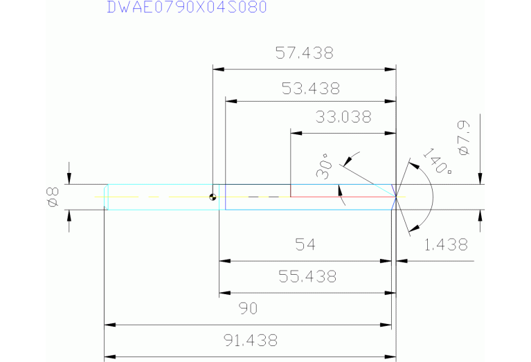DWAE0790X04S080 DP102A