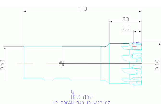 HP E90AN-D40-10-W32-07