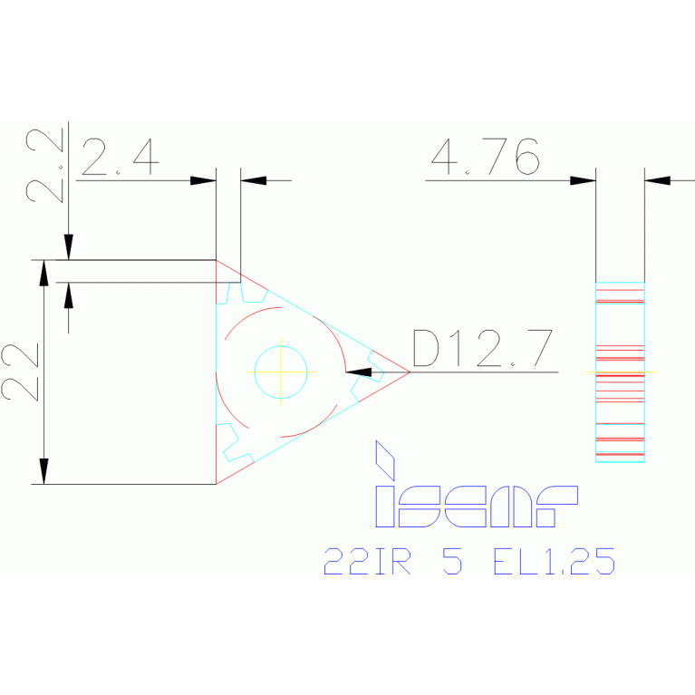 22IR 5 EL 1.25 IC250