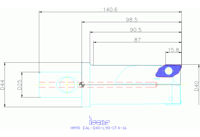 HM90 EAL-D40-L90-CF4-16