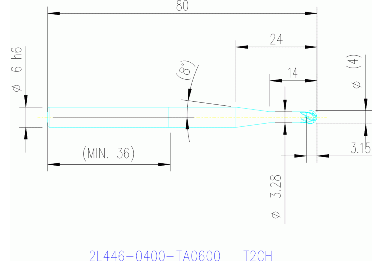 2L446-0400-TA0600 T2CH