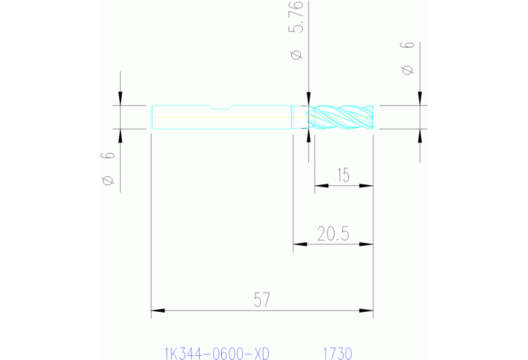 1K344-0600-XD 1730