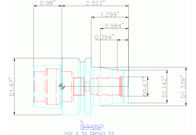 HSK E50 ODP16X59