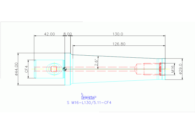 S M16-L130/5.11-CF4