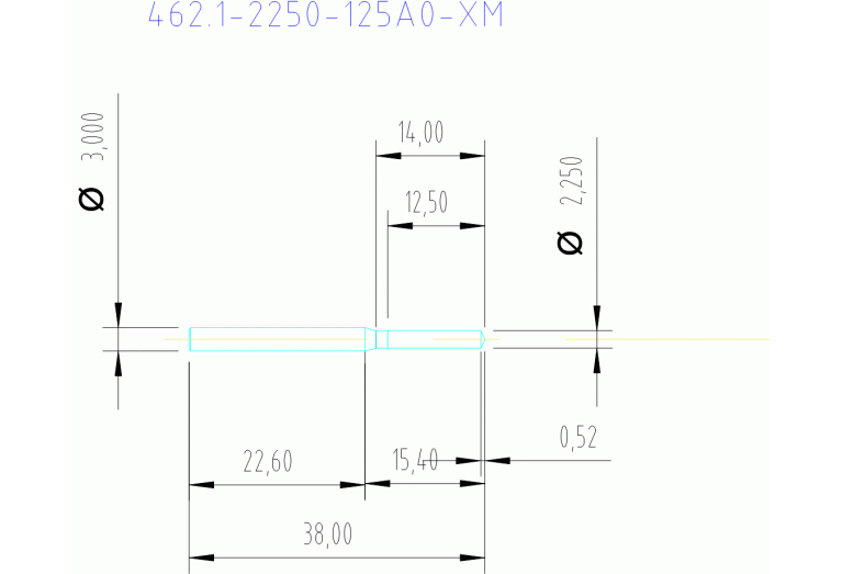 462.1-2250-125A0-XM H10F