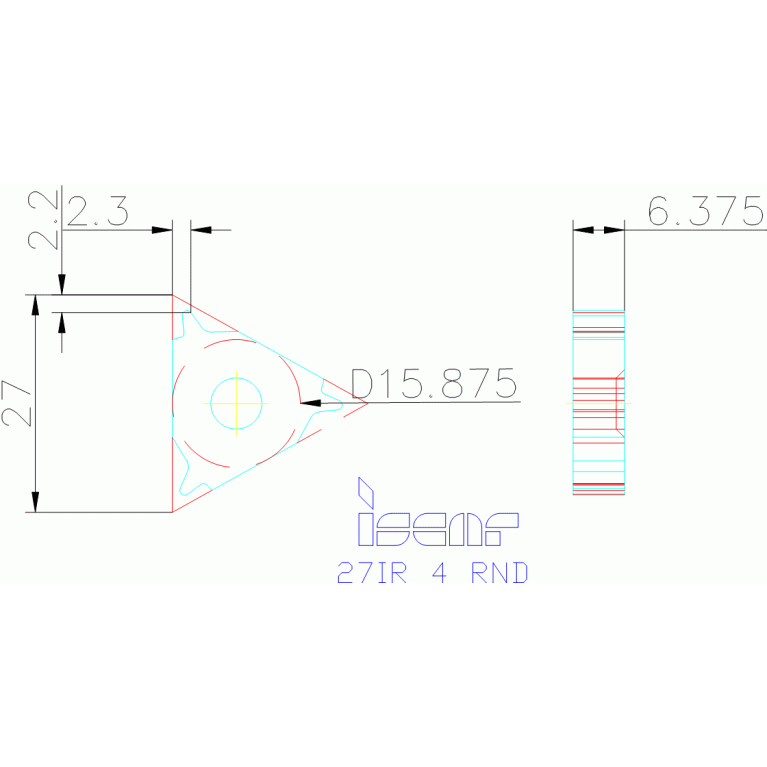 27IR 4 RND IC50M