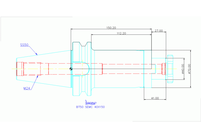 BT50 SEMC 40X150