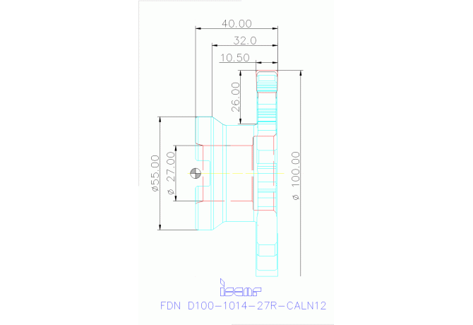 FDN D100-1014-27R-CALN12