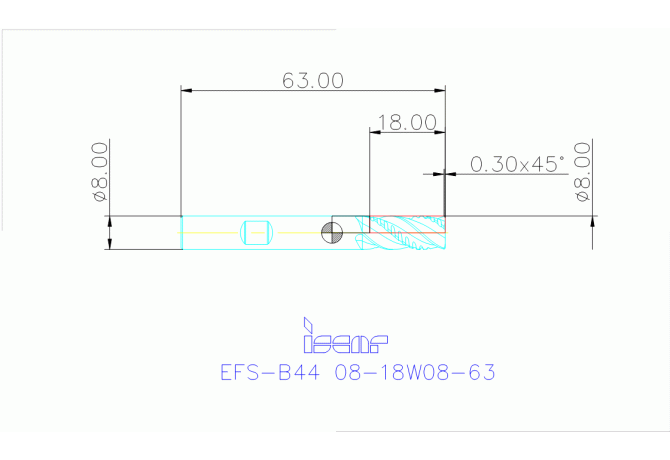 EFS-B44 08-18W08-63 IC608