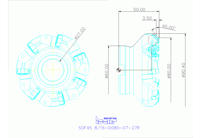 SOF45 8/16-D080-07-27R