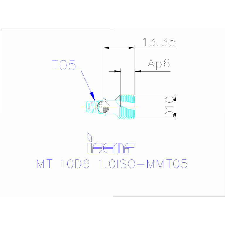 MT 10D6 1.0ISO-MMT05 IC908