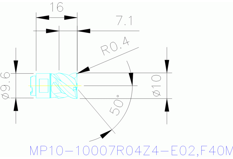 MP10-10007R04Z4-E02 F40M