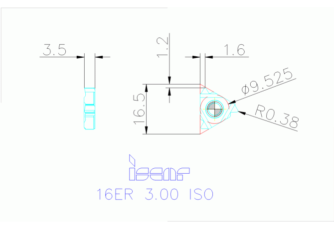 16ER 3.00 ISO IC50M
