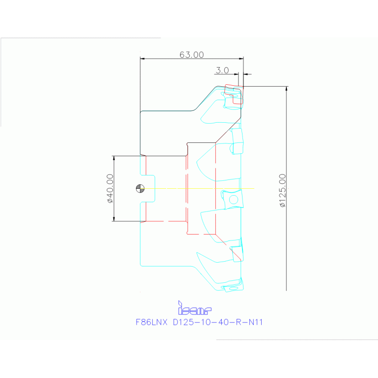 F86LNX D125-10-40-R-N11