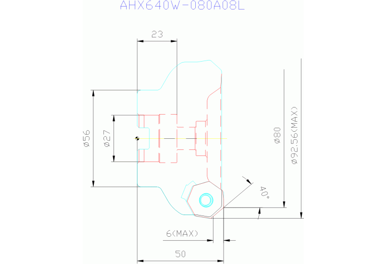 AHX640W-080A08L