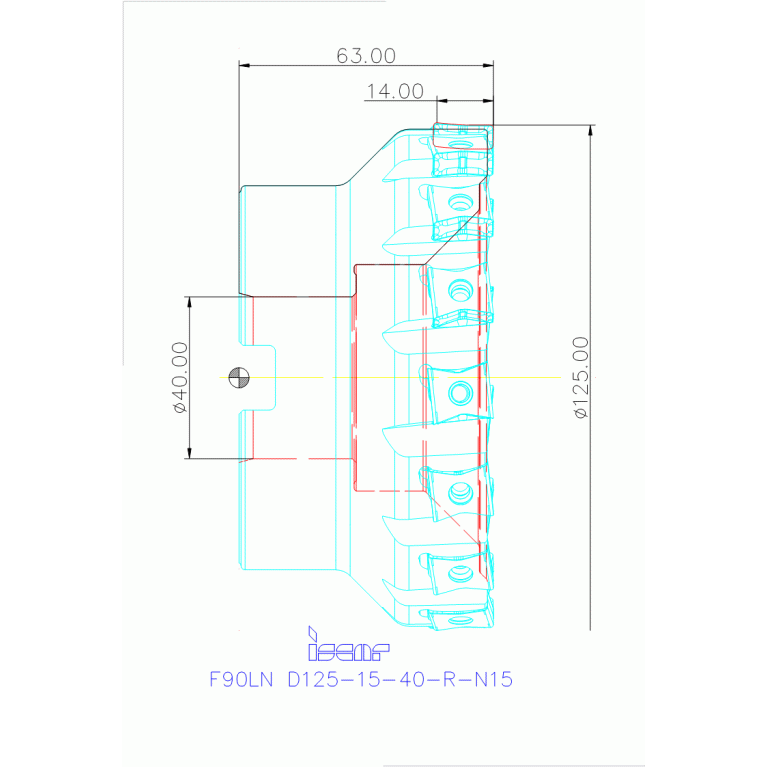 F90LN D125-15-40-R-N15