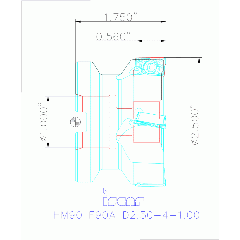 HM90 F90A D2.50-4-1.00