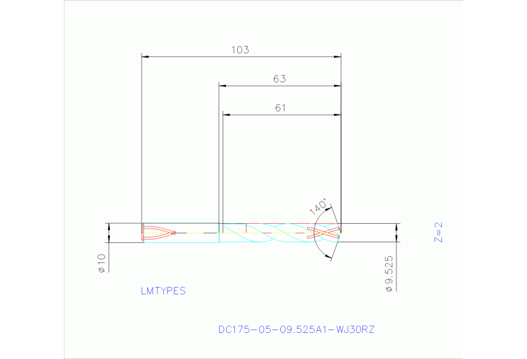 DC175-05-09.525A1-WJ30RZ