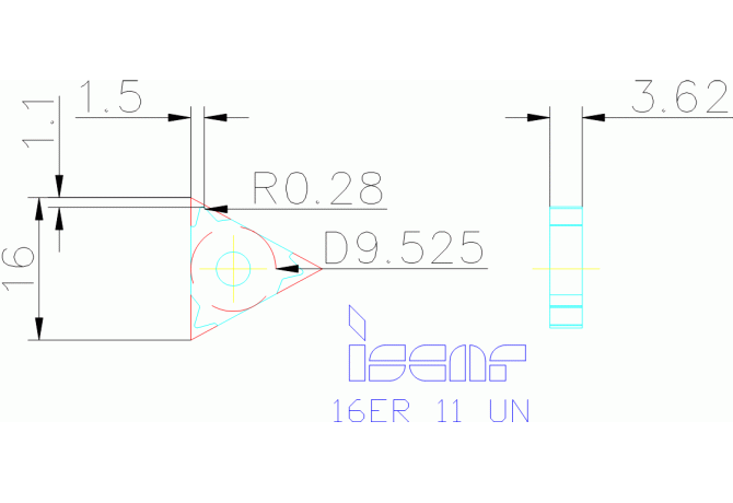 16ER 11 UN IC250