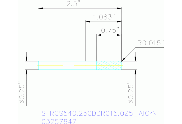 STRCS540.250D3R015.0Z5 ALCRN