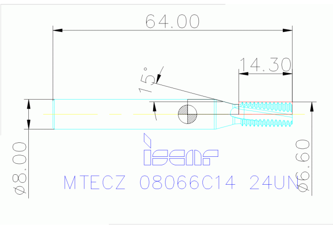 MTECZ 08066C14 24UN IC908