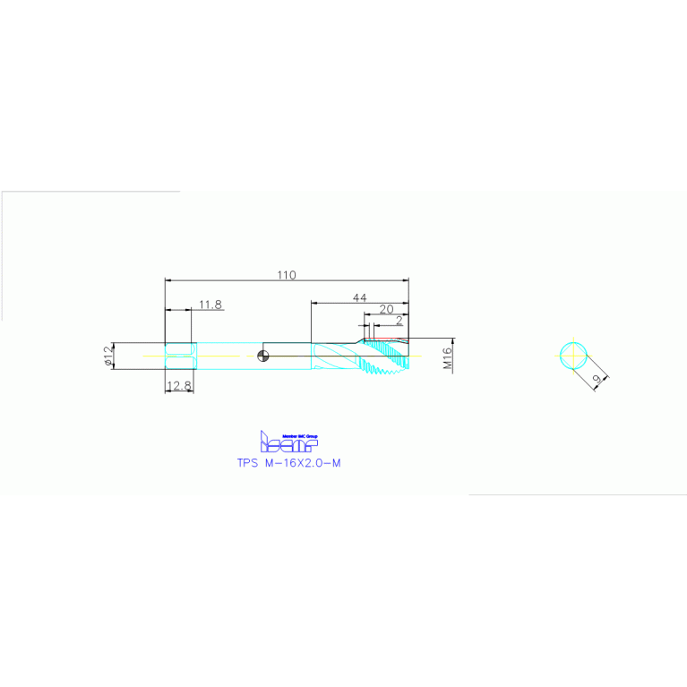 TPS M-16X2.0-M HE