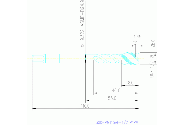 T300-PM115AF-1/2 P1PM
