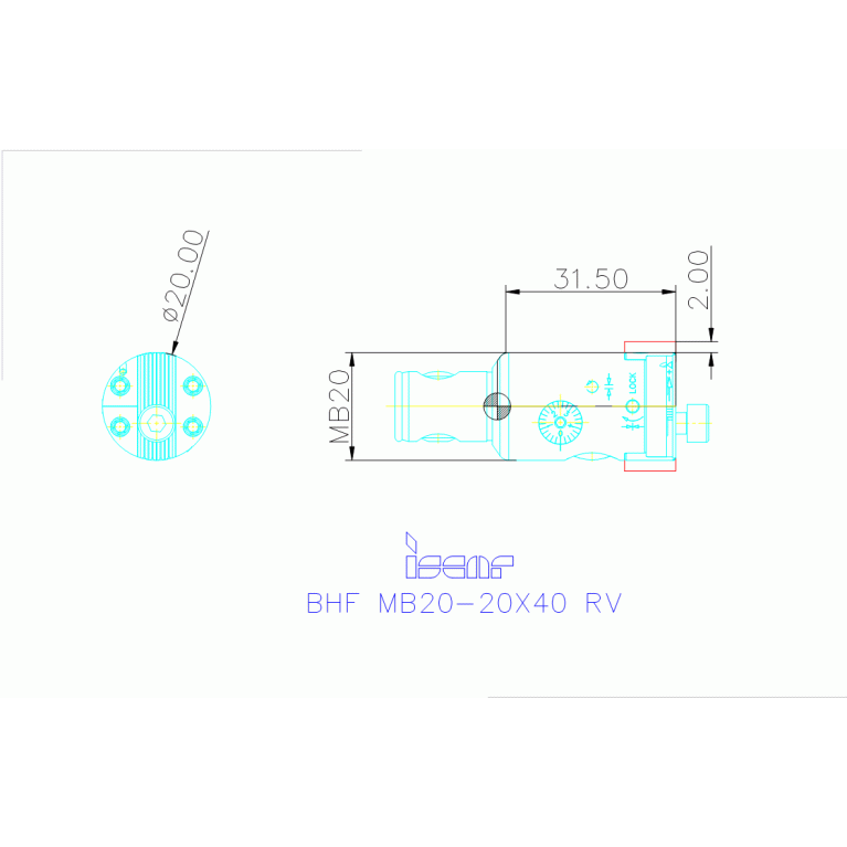 BHF MB20-20X40 RV