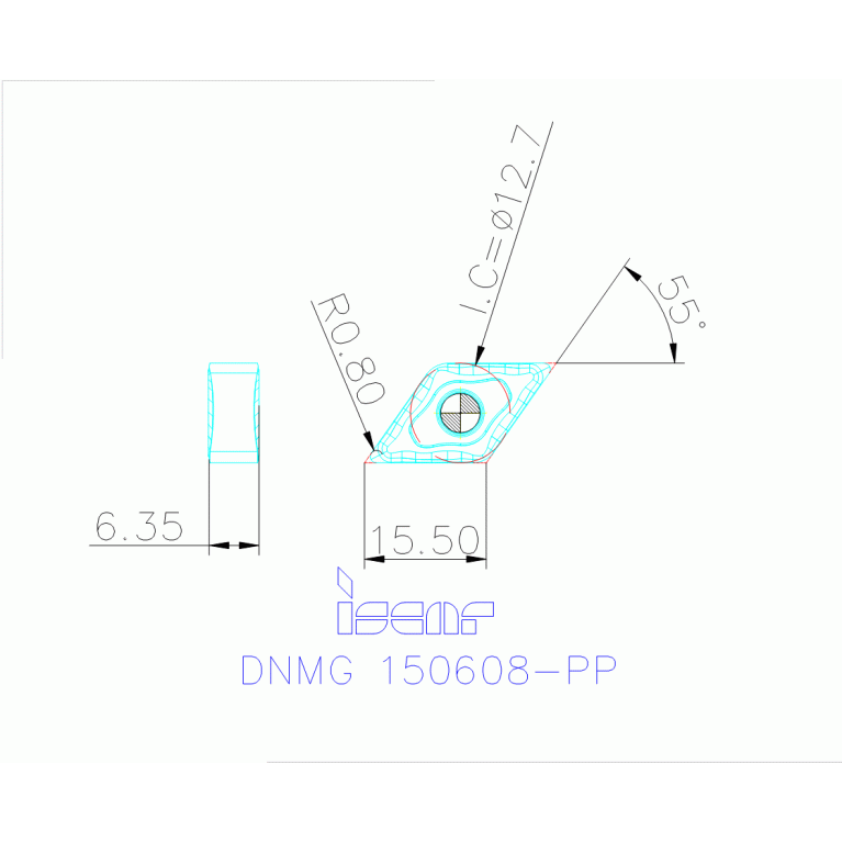 DNMG 150608-PP IC8350
