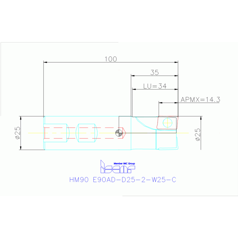 HM90 E90AD-D25-2-W25-C