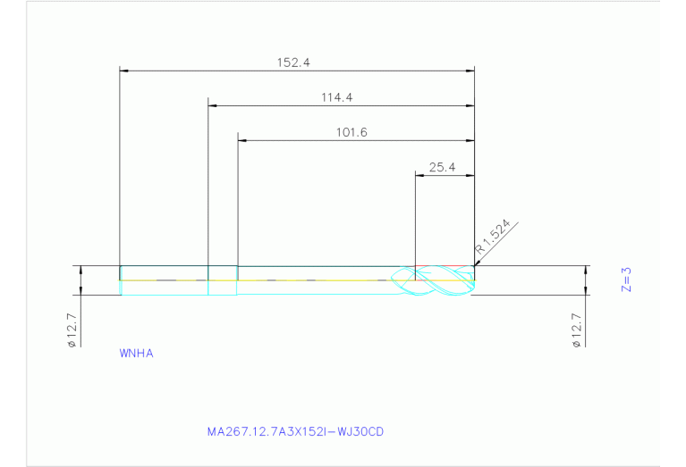 MA267.12.7A3X152I-WJ30CD