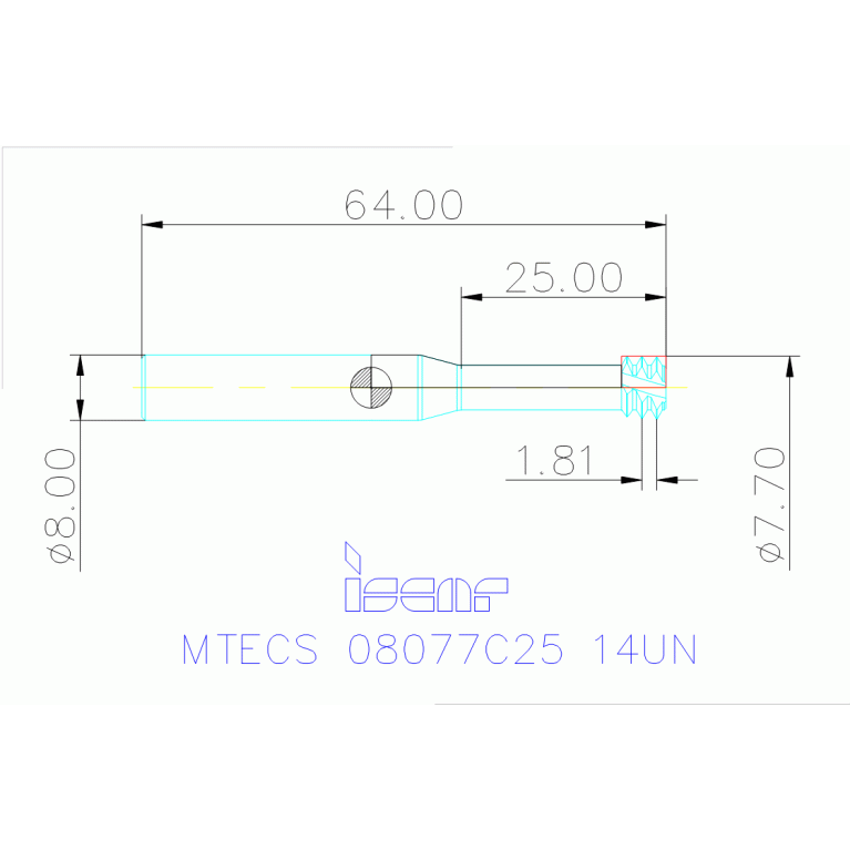 MTECS 08077C25 14UN IC908