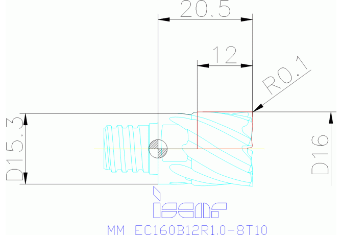 MM EC160B12R1.0-8T10 IC908