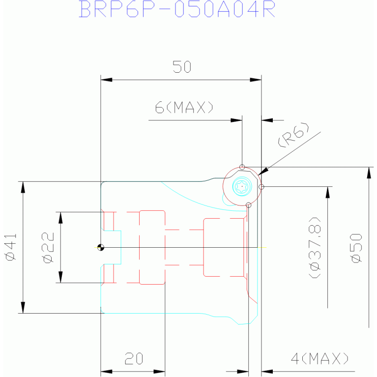BRP6P-050A04R