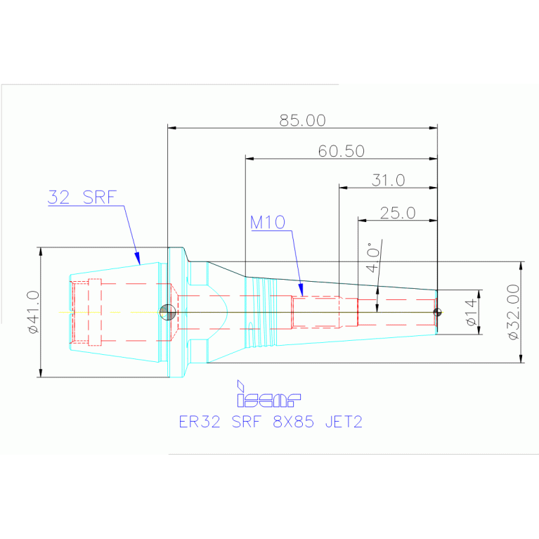 ER32 SRF 8X85 JET2