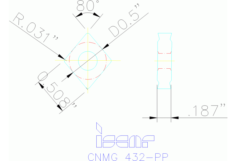 CNMG 120408-PP IC6025