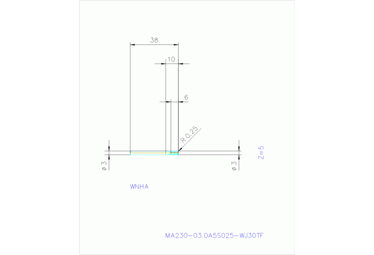 MA230-03.0A5S025-WJ30TF
