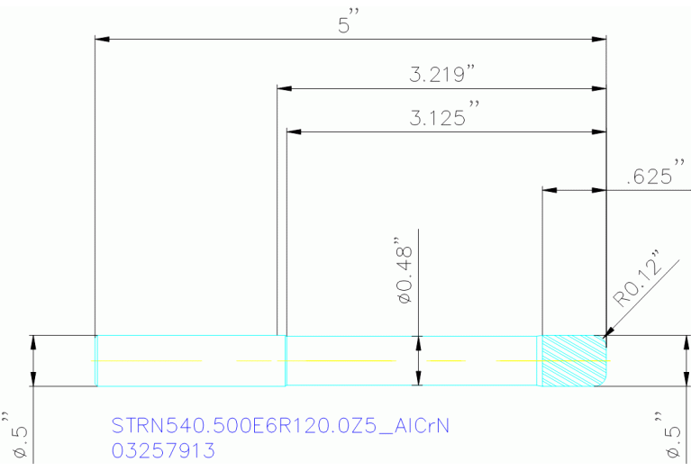 STRN540.500E6R120.0Z5 ALCRN