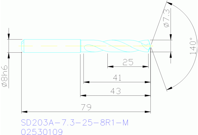SD203A-7.3-25-8R1-M