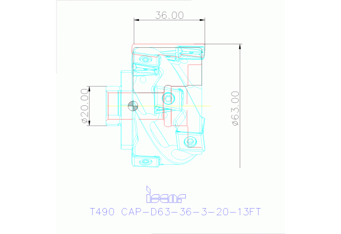 T490 CAP-D63-36-3-20-13FT