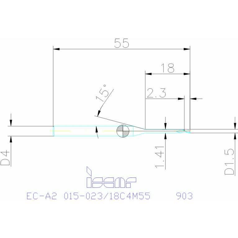 EC-A2 015-023/18C4M55 IC903