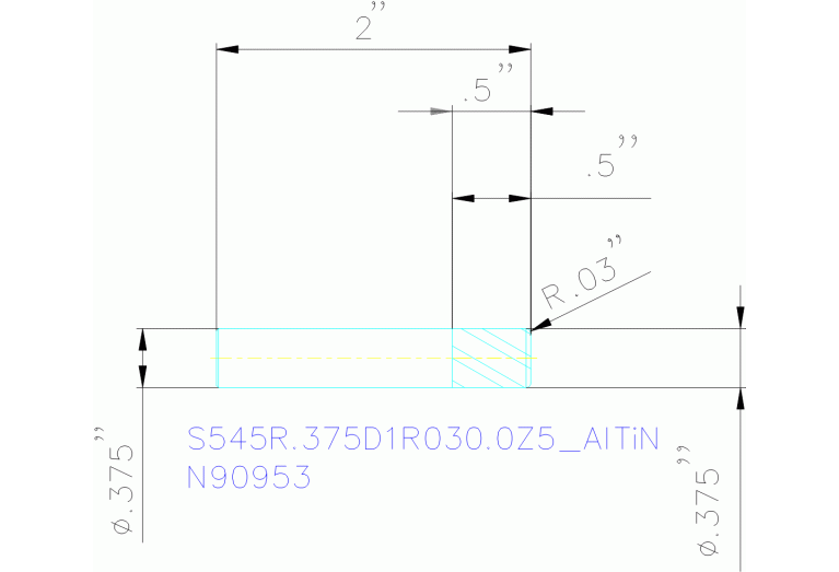 S545R.375D1R030.0Z5 ALTIN