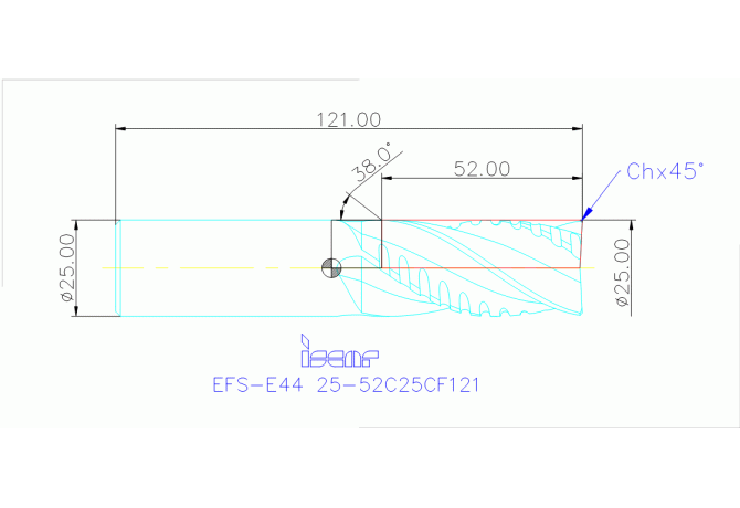 EFS-E44 25-52C25CF121 IC900